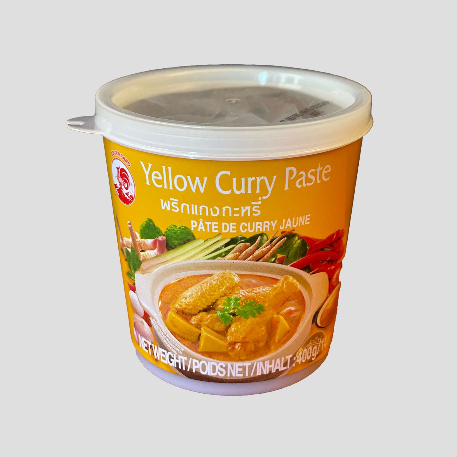 Gelbe Curry Paste 400g