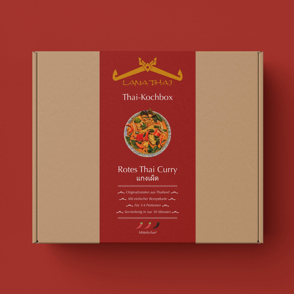 ROTES THAI CURRY - KOCHBOX Kochbox Lana Thai 